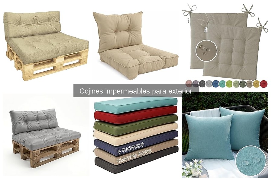 Errores comunes al comprar cojines impermeables para exterior