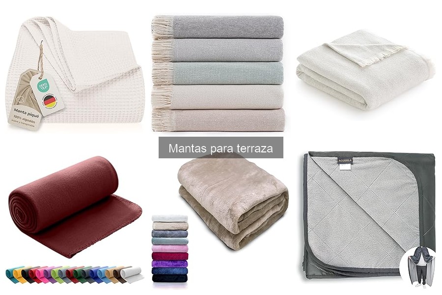 Errores comunes al comprar mantas para terraza