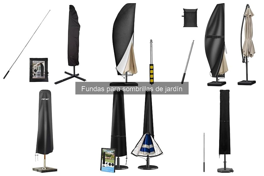 Errores comunes al elegir fundas para sombrillas de jardín