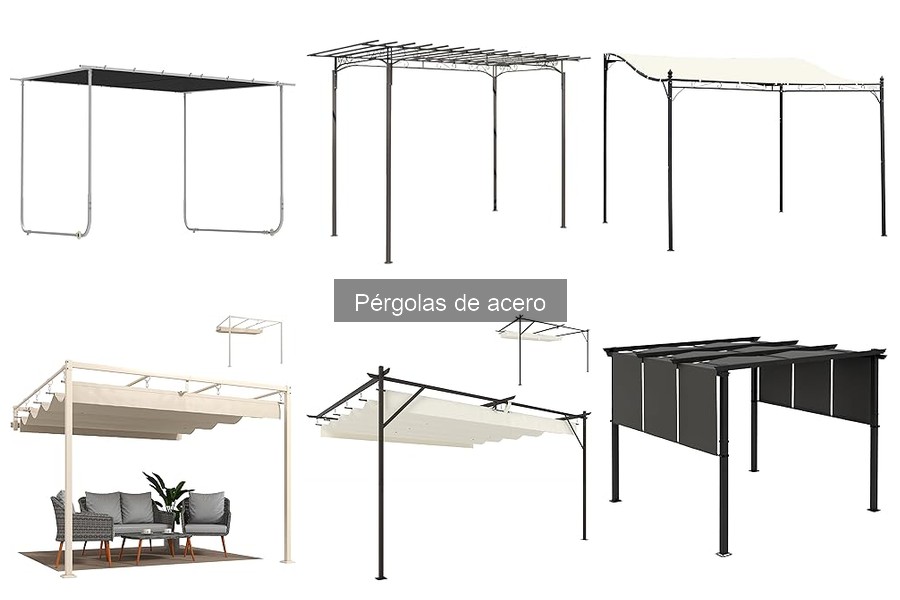 Errores comunes al elegir pérgolas de acero para tu jardín