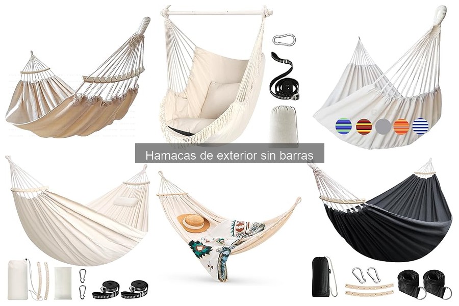 Errores comunes al usar hamacas de exterior sin barras