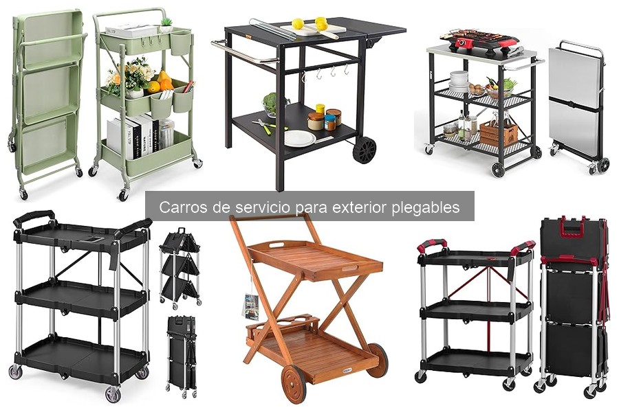 Errores comunes en carros de servicio plegables y soluciones
