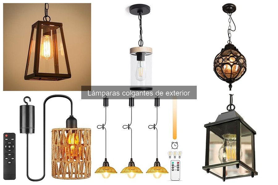 Estilos de decoración que combinan con lámparas colgantes