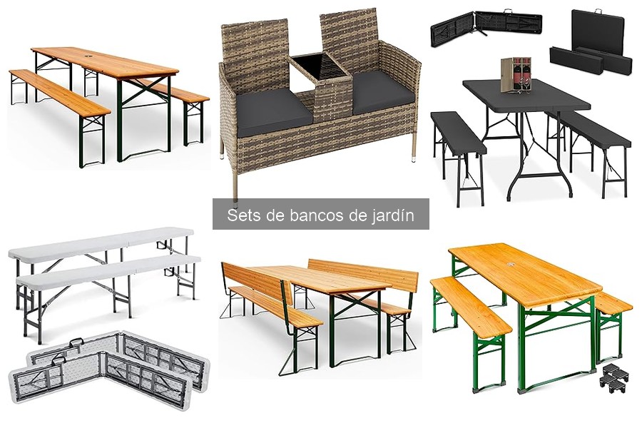 Estilos de diseño para bancos de jardín: guía de inspiración
