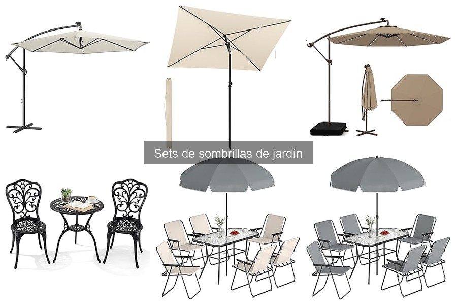 Experiencias de usuarios con sombrillas de jardín