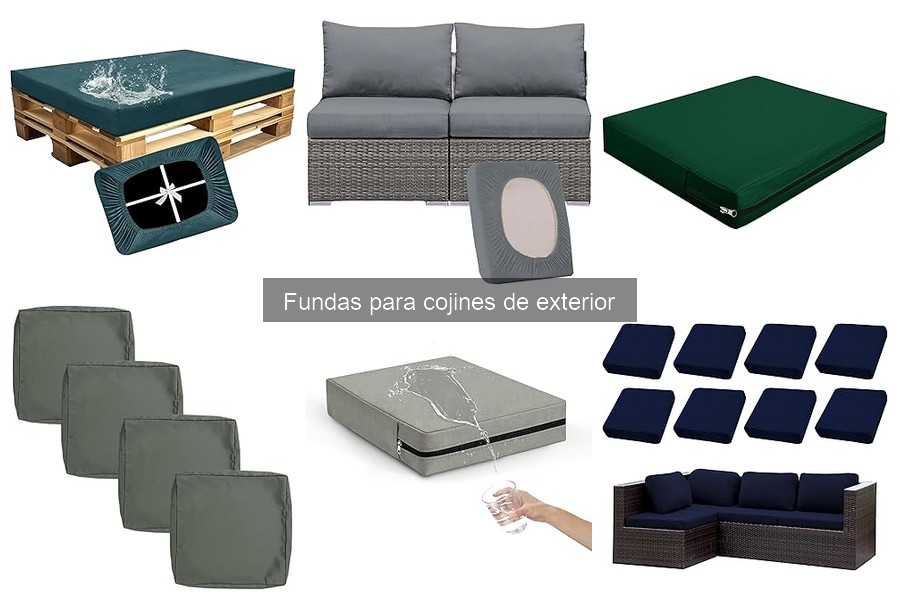 Fundas Impermeables para Cojines de Exterior: ¿Cuáles Son?