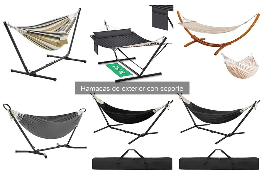 Guía de compra de hamacas de exterior con soporte