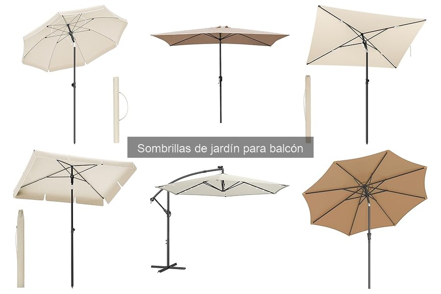 Guía de Compra de Sombrillas de Jardín para Balcón