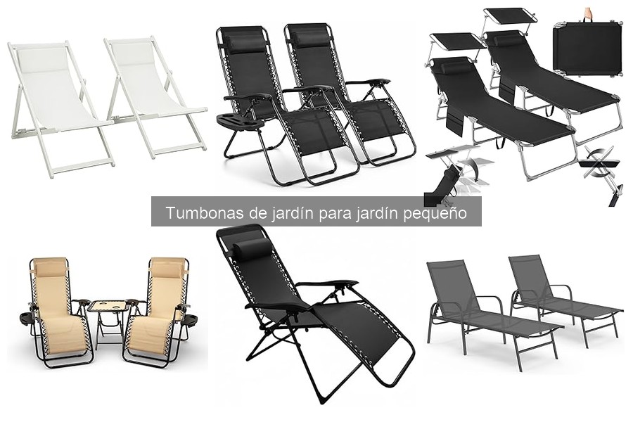 Guía de compra de tumbonas de jardín para espacios reducidos