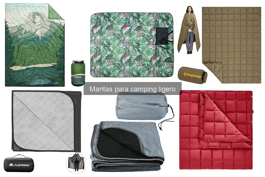 Guía de compra: Mantas para camping ligero y funcionales