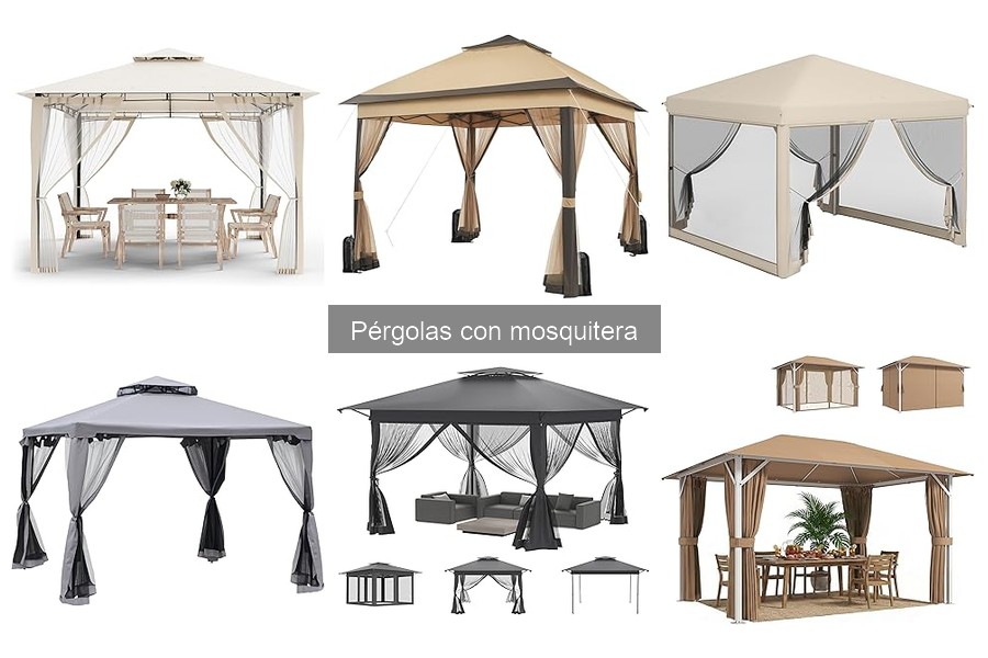Guía de instalación de pérgolas con mosquitera para tu jardín