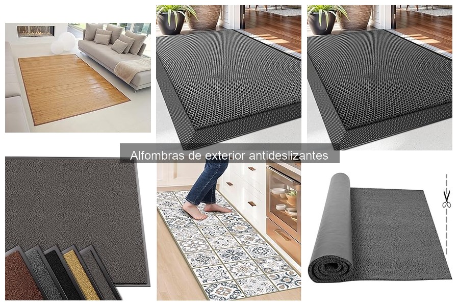 Guía de Mantenimiento para Alfombras de Exterior Antideslizantes