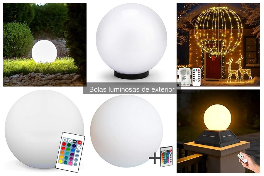 Guía de mantenimiento y limpieza para bolas luminosas de exterior