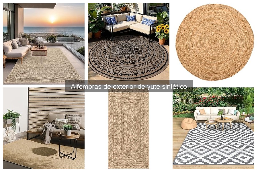 Guía para comprar alfombras de yute sintético para exteriores