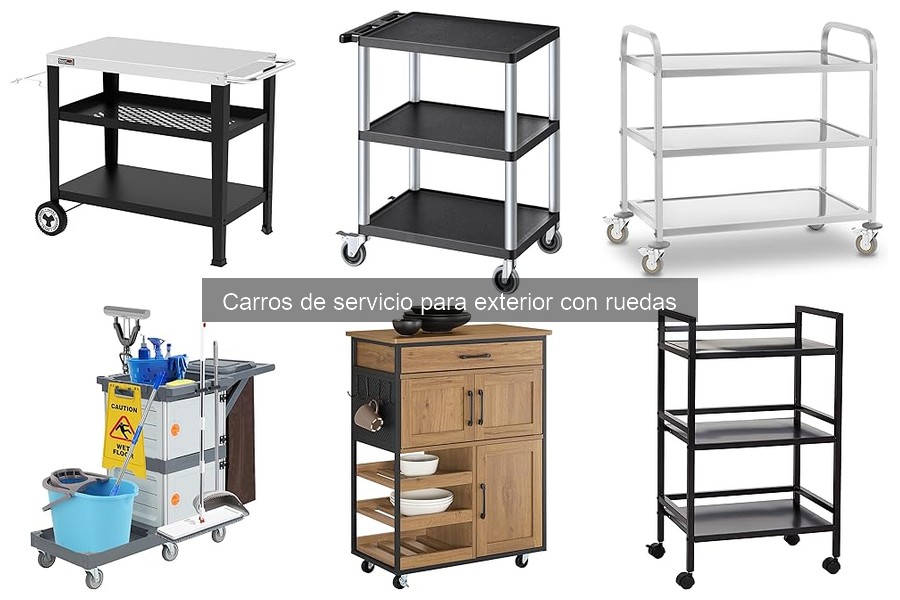 Guía para Comprar un Carro de Servicio para Exterior