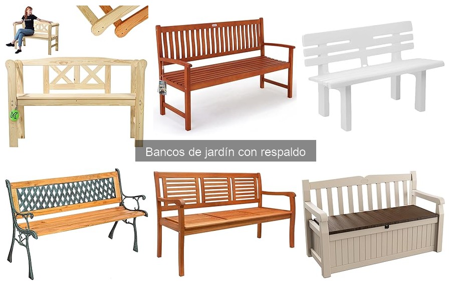 Guía para elegir el mejor banco de jardín con respaldo