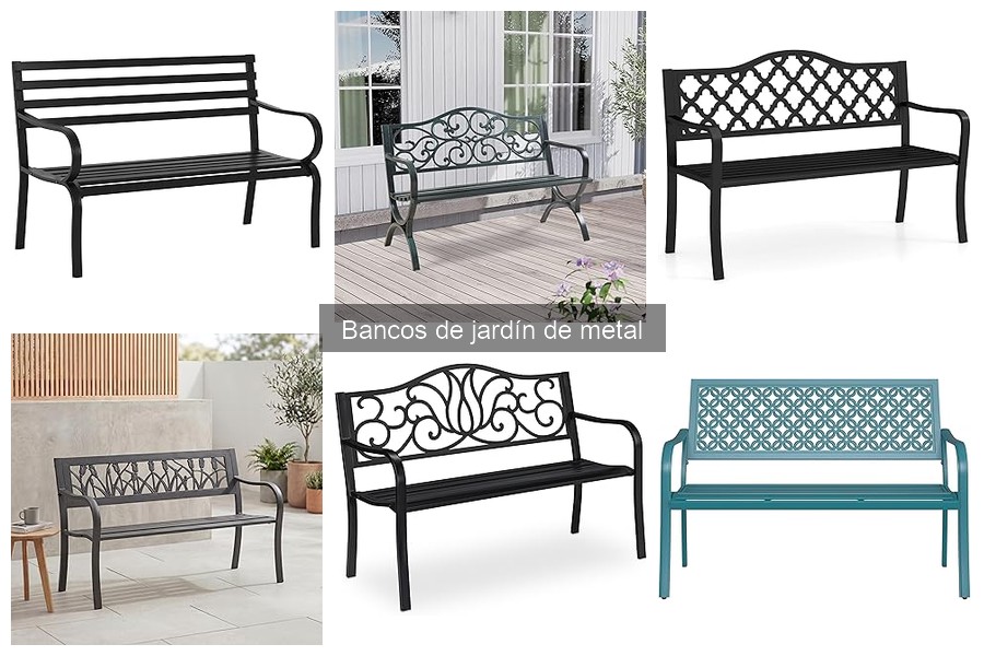 Guía para Elegir el Mejor Banco de Jardín de Metal