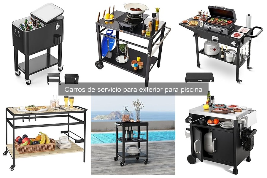 Guía para Elegir el Mejor Carro de Servicio para Exterior