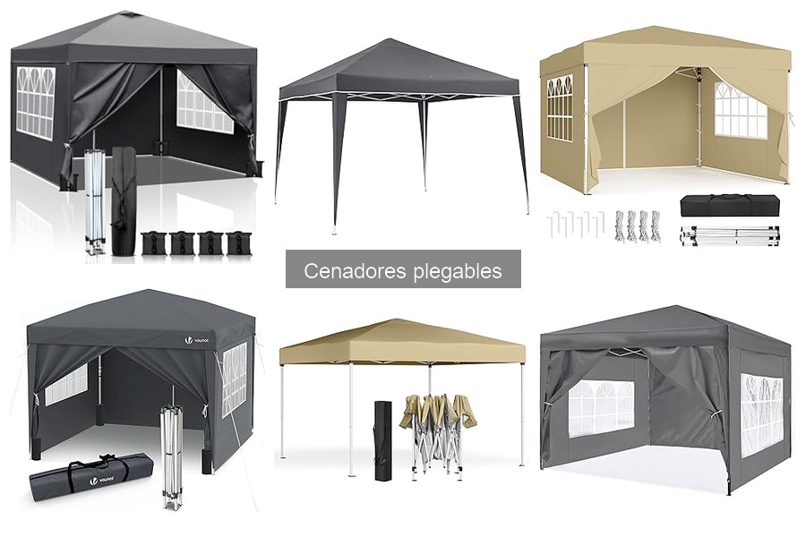 Guía para elegir el mejor cenador plegable para tu espacio