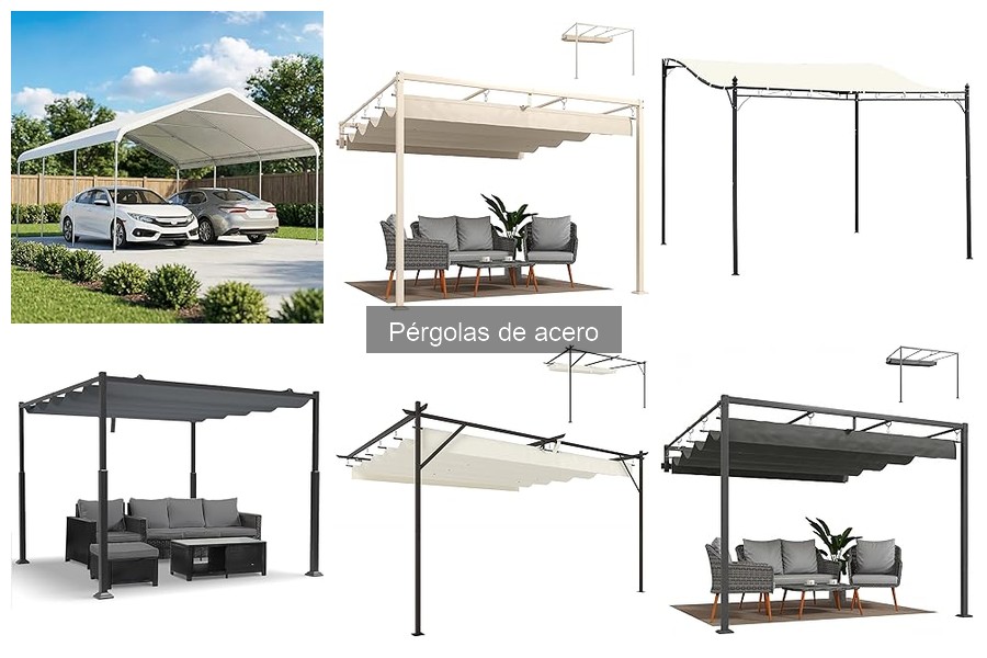 Guía para elegir la pérgola de acero ideal para tu hogar