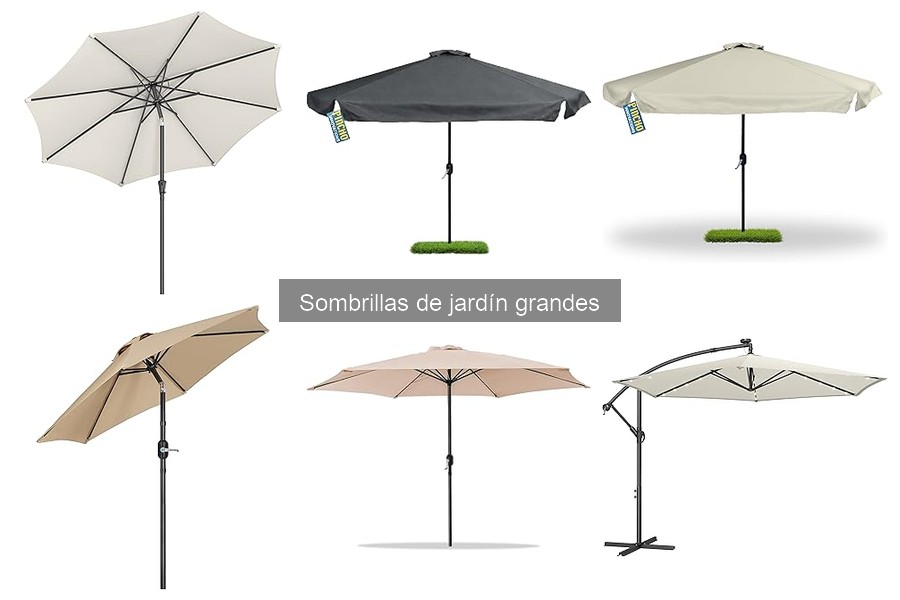 Guía para elegir la sombrilla de jardín adecuada y efectiva
