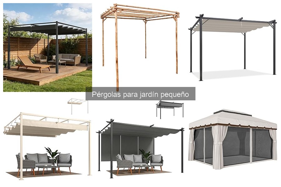 Guía para Elegir Pérgolas Perfectas para Jardines Pequeños