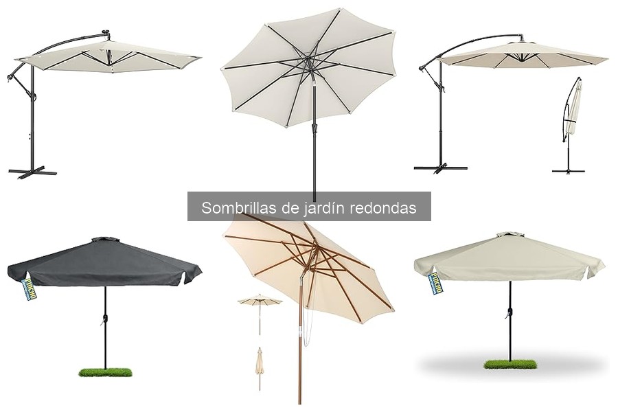 Guía para elegir tu sombrilla de jardín redonda perfecta