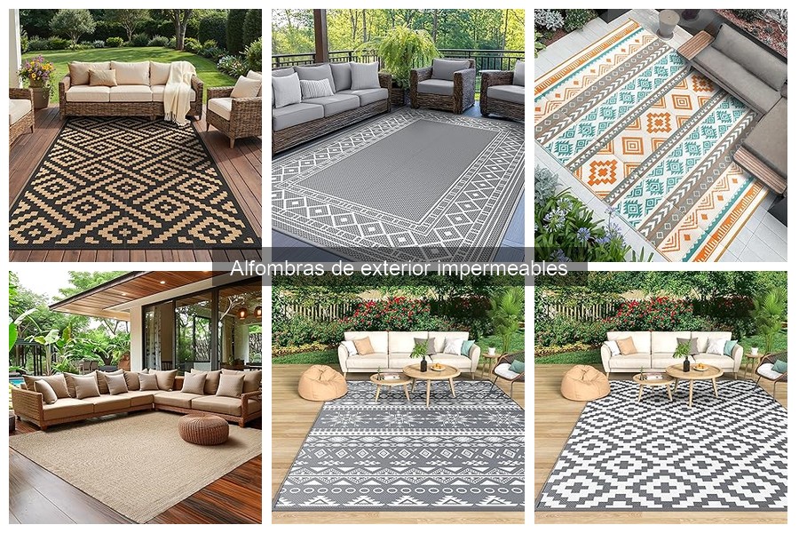 Guía para instalar alfombras de exterior impermeables