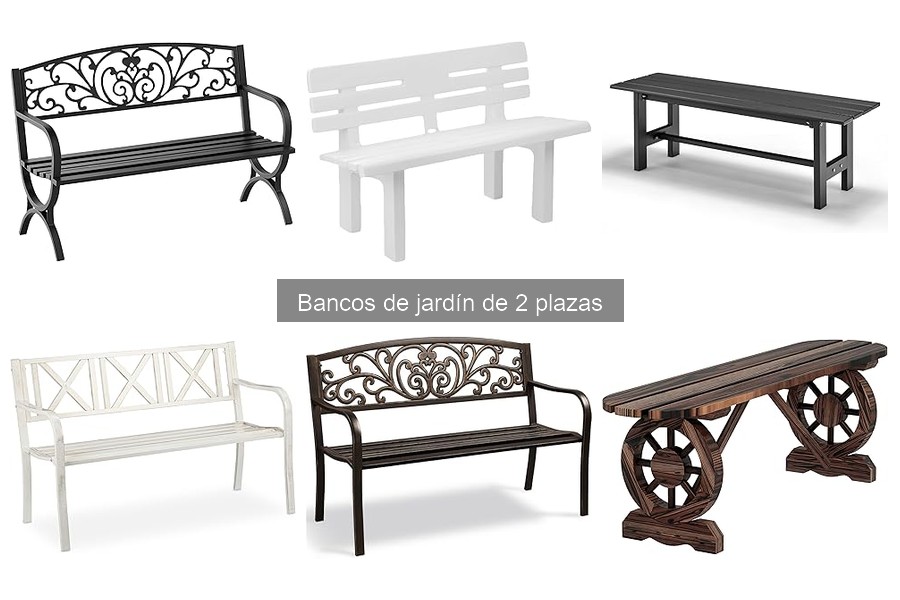 Guía para instalar un banco de jardín de 2 plazas fácilmente