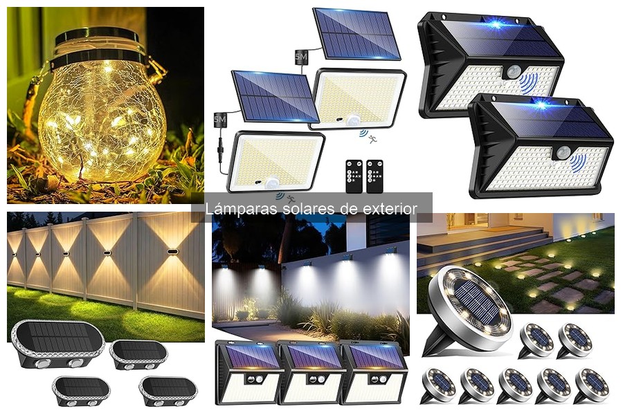** Guía sobre las lámparas solares de exterior: ¿Qué son y cómo funcionan?