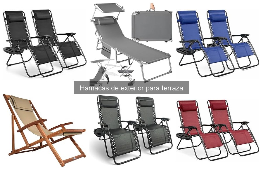 Hamacas de exterior más duraderas para tu terraza