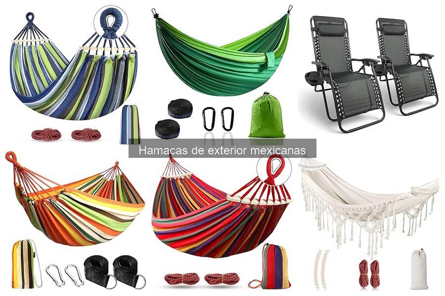 Hamacas de exterior mexicanas: historia y características