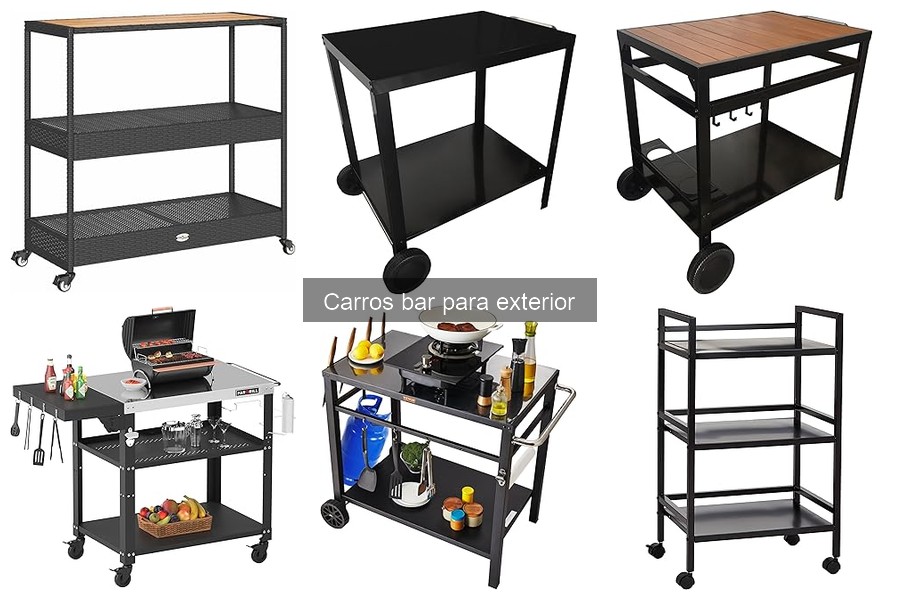 Ideas creativas para decorar tu carro bar exterior