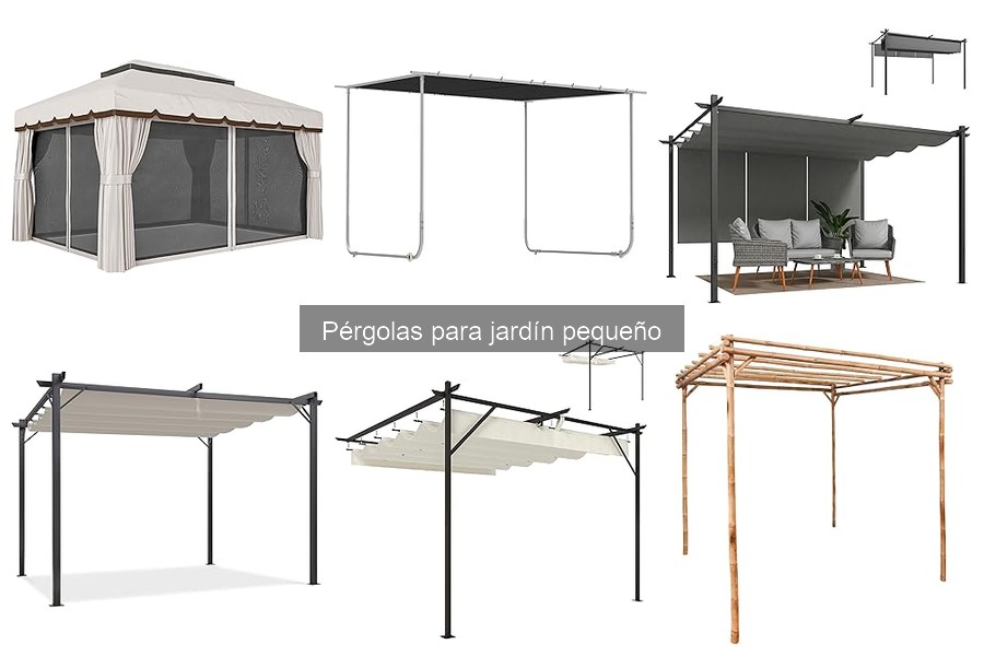 Ideas creativas para pérgolas en jardines pequeños