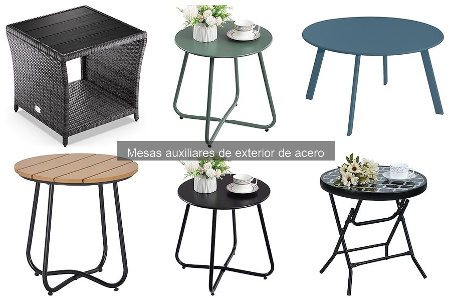 Ideas de Decoración con Mesas Auxiliares de Acero