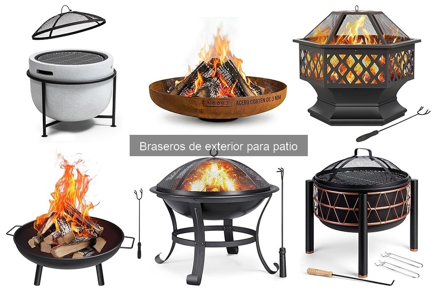 Ideas para Decorar tu Patio con un Brasero Exterior
