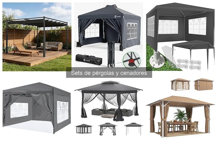 Ideas para personalizar tu cenador al aire libre