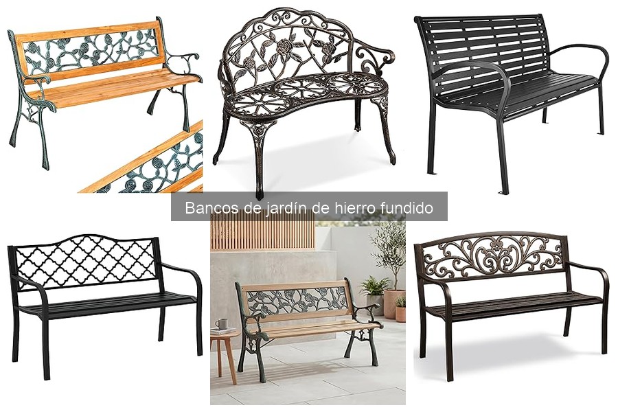 Instalación y Mantenimiento de Bancos de Jardín de Hierro Fundido