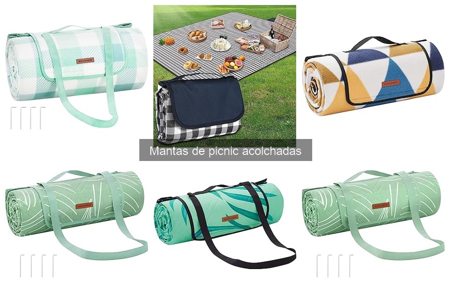 Las mejores mantas de picnic acolchadas para familias