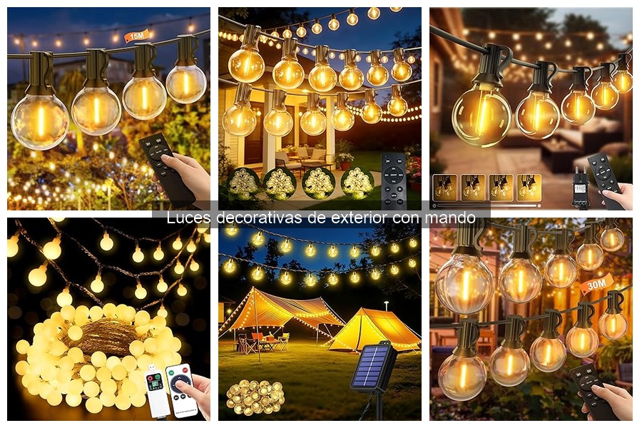 Luces Decorativas de Exterior con Mando: ¿Qué Son y Cómo Funcionan?