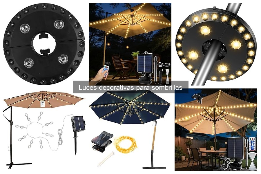 Luces decorativas para sombrillas: ¿Qué son y cómo transforman tu espacio?