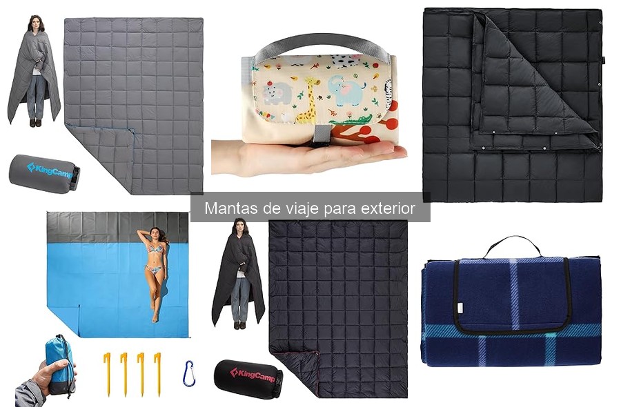 Mantas de viaje para exterior: características y ventajas