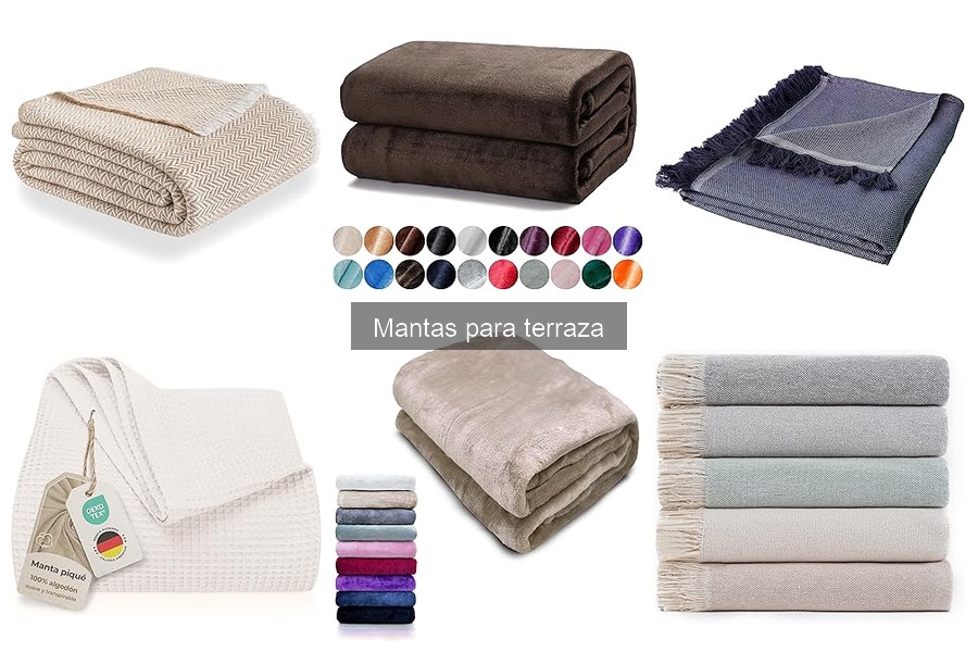 Mantas para terraza ecológicas: confort y sostenibilidad