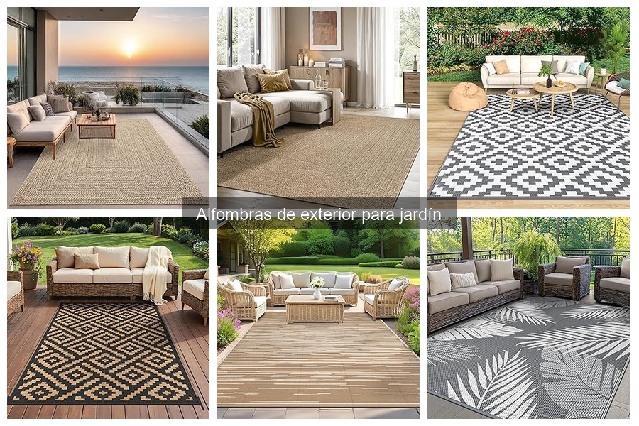 Mantenimiento de alfombras de exterior: Guía práctica
