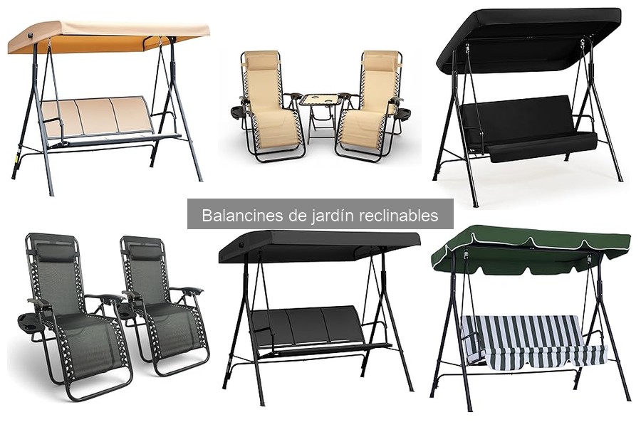 Mantenimiento de balancines de jardín reclinables: Consejos útiles