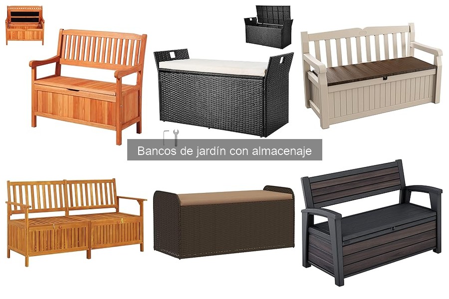 Mantenimiento de bancos de jardín con almacenaje: Guía esencial