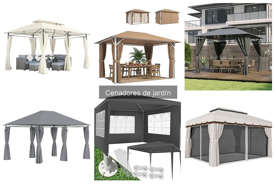 Mantenimiento de cenadores de jardín: consejos y cuidados
