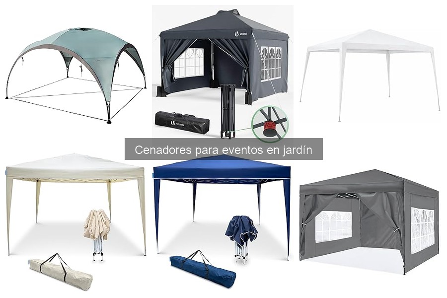 Mantenimiento de cenadores para eventos en jardín: Consejos clave
