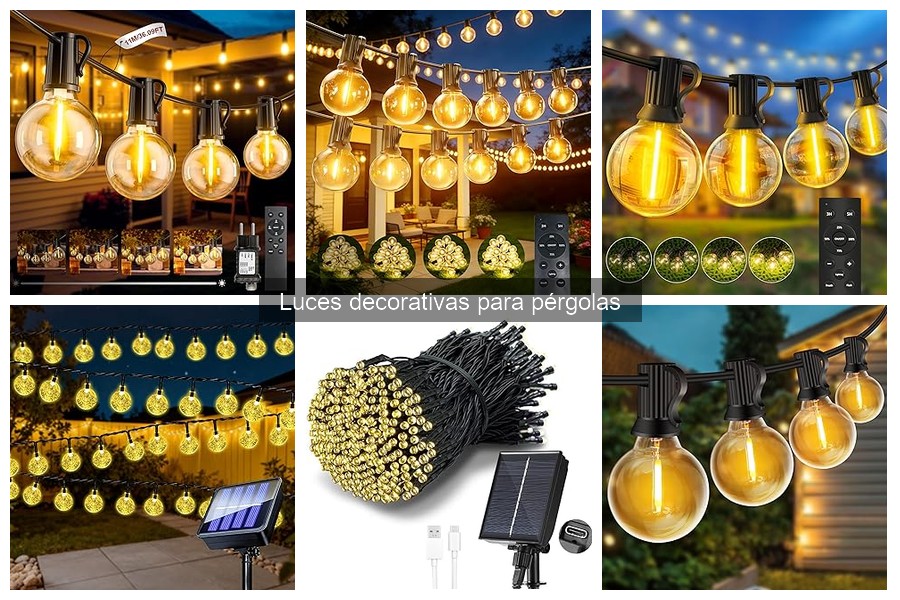 Mantenimiento de luces decorativas para pérgolas: tips básicos