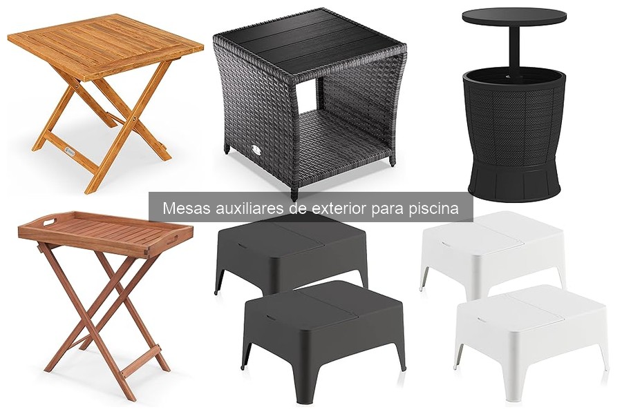 Mantenimiento de mesas auxiliares para piscina: Consejos útiles